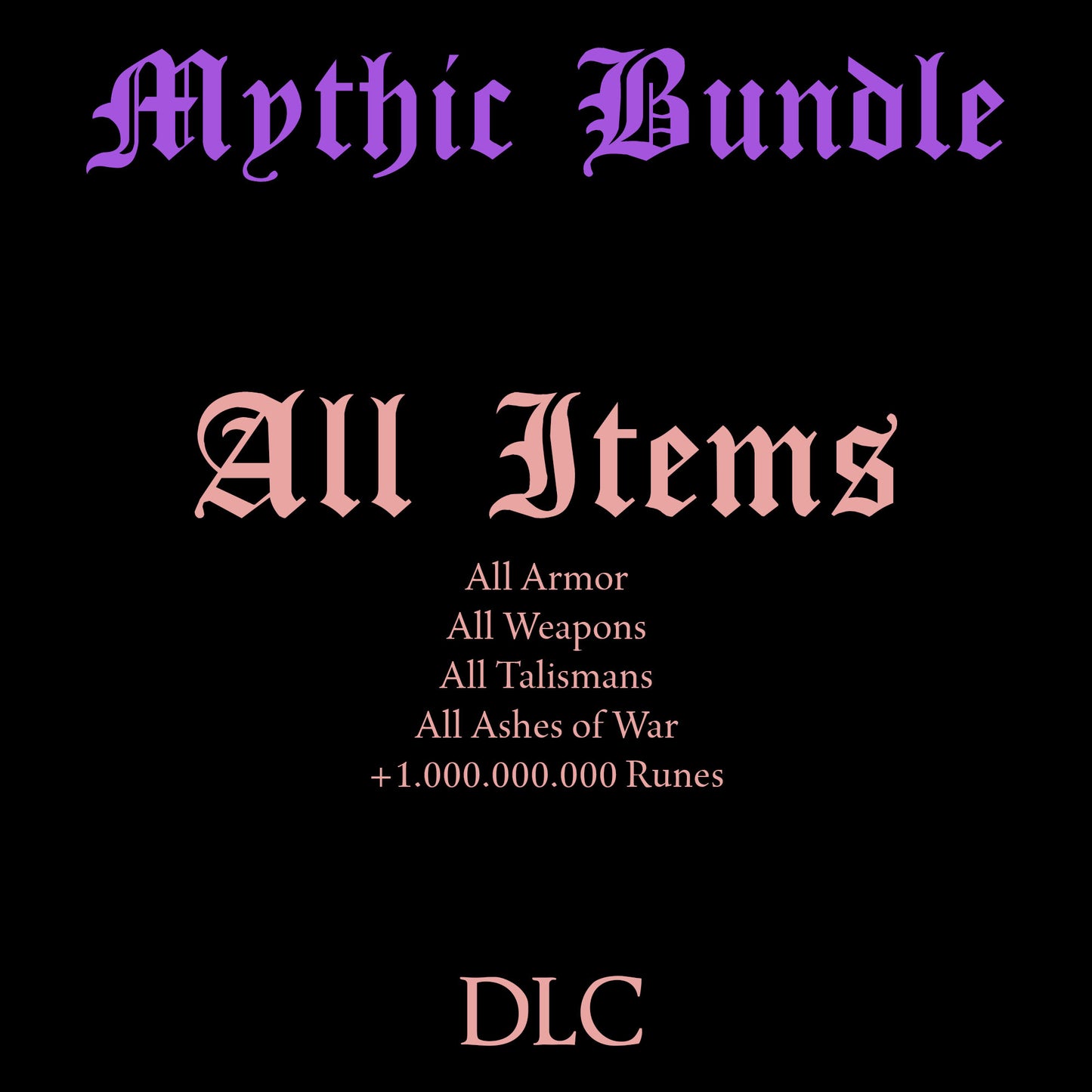 Elden Ring Mythic Bundles