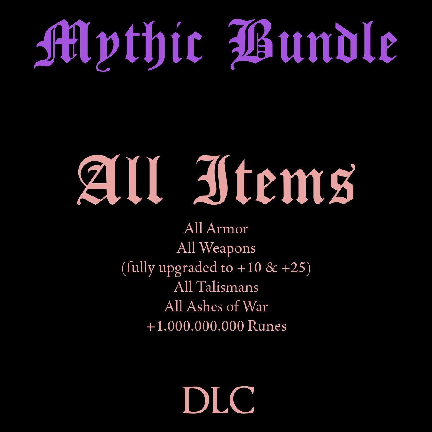 Elden Ring Mythic Bundles